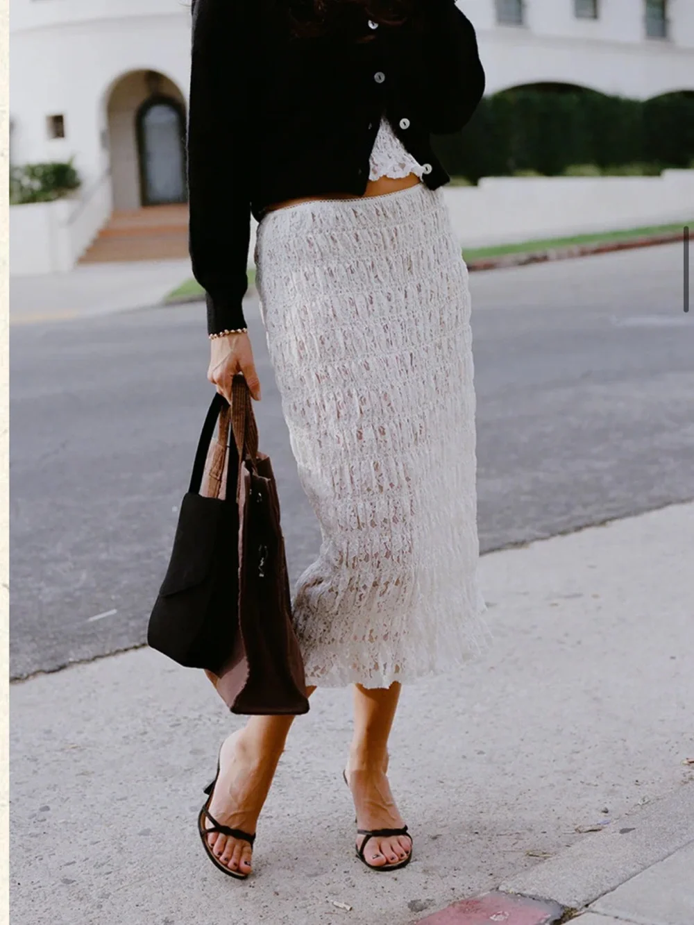Doen Rachelle Skirt - Salt - Small - NWT - Picture 4 of 4